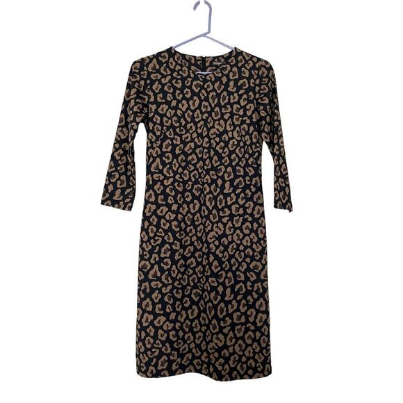 J. McLaughlin Sophia Dress in Sahara Print Stretch Wrinkle Resistant Size XS - Picture 7 of 7